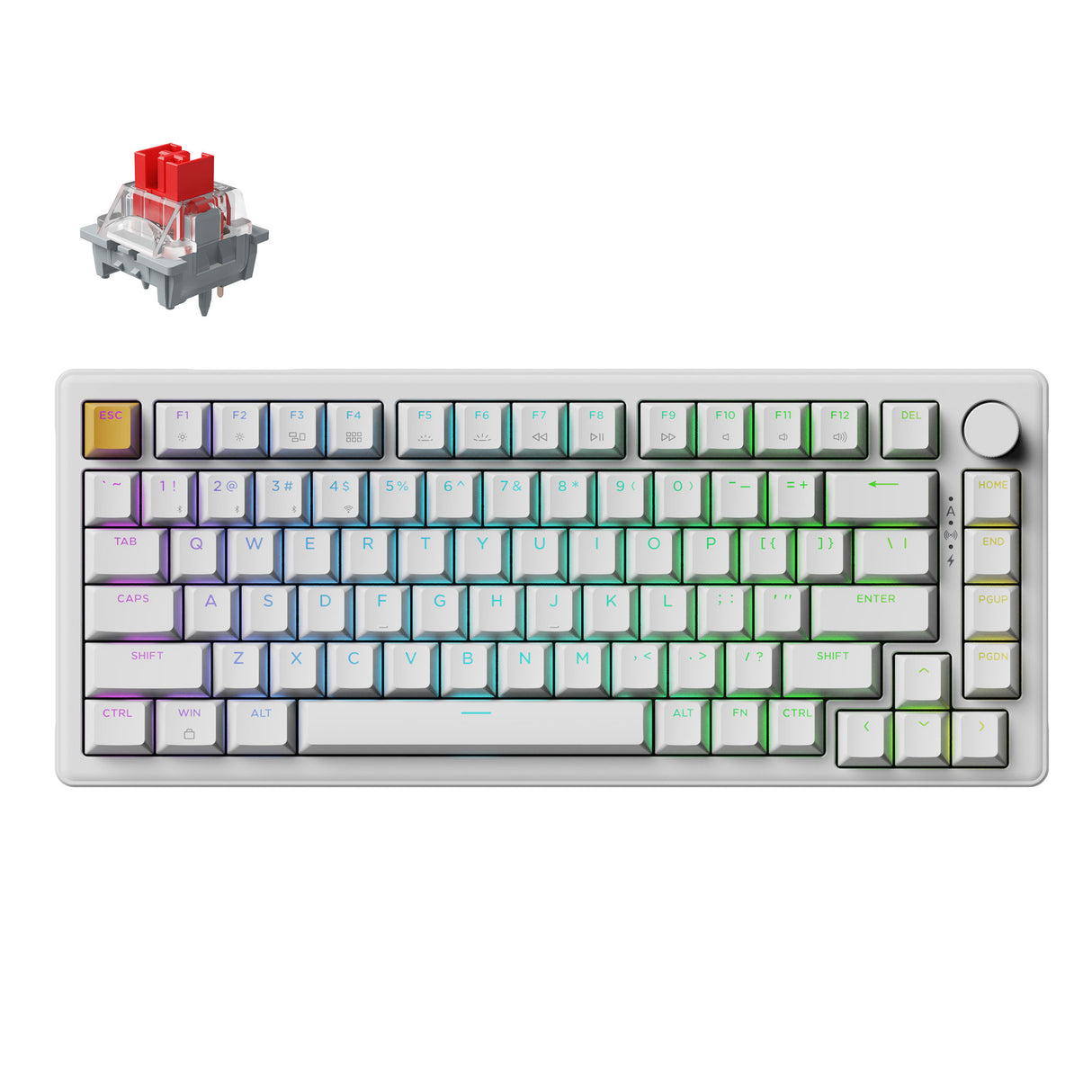 Keychron J2 QMK Wireless Mechanical Keyboard