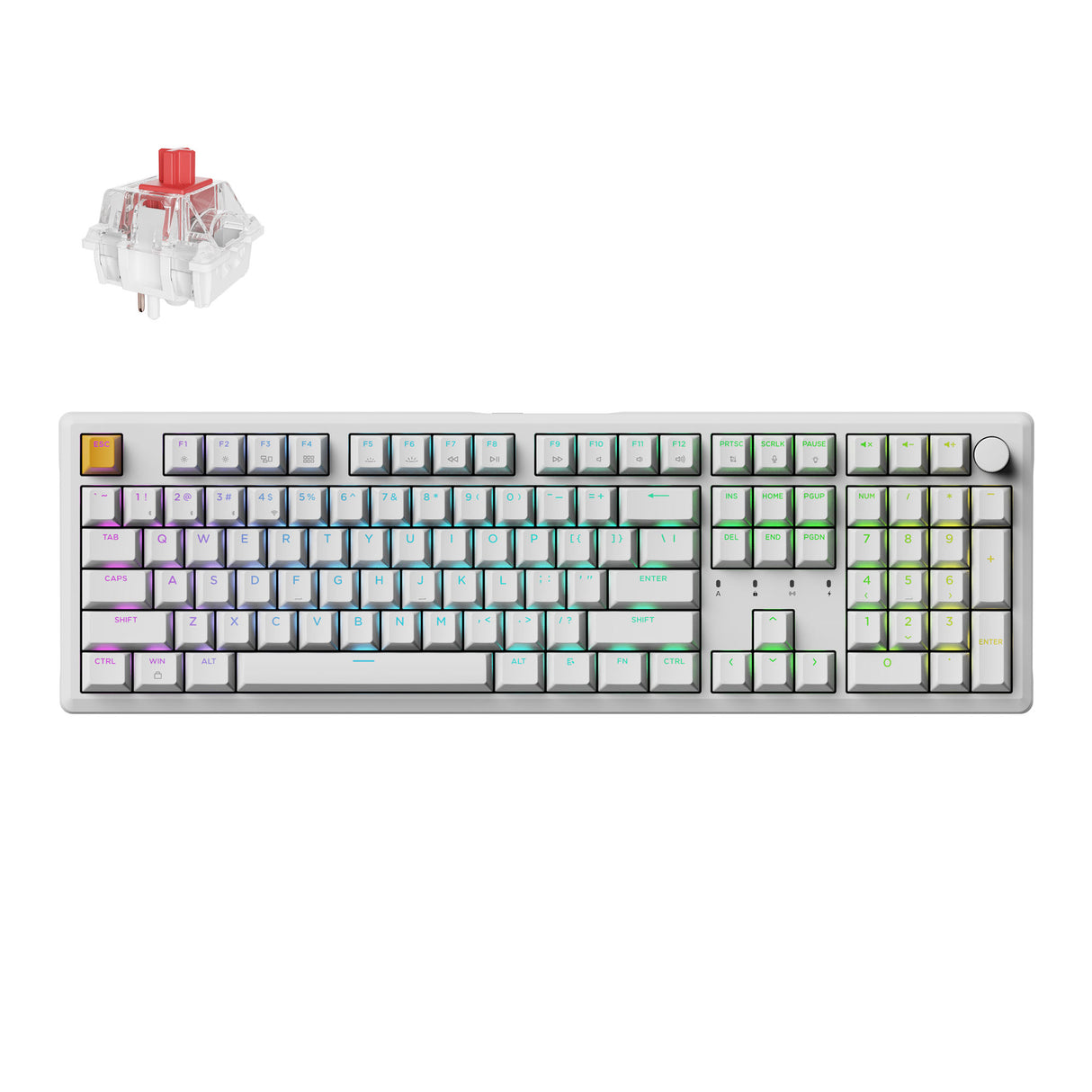 Keychron J5 QMK Wireless Mechanical Keyboard