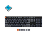 Keychron K5 SE Ultra Slim Low Profile Wireless Mechanical Keyboard For Mac Windows RGB Backlight Hot Swappable Keychron Optical Switch Blue