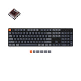 Keychron K5 SE Ultra Slim Low Profile Wireless Mechanical Keyboard For Mac Windows RGB Backlight Hot Swappable Keychron Optical Switch Brown