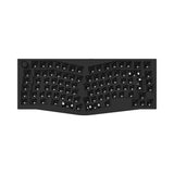 Keychron Q10 QMK/VIA custom mechanical keyboard 75% layout Alice layout ISO knob version for Mac Windows Linux full aluminum frame black