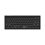 Keychron V4 QMK VIA custom mechanical keyboard 60 percent layout carbon black for Mac Windows iOS RGB backlight hot swappable barebone