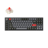 Lemokey L3 QMK/VIA Wireless Custom Mechanical Keyboard Gateron Jupiter Red Switch-Carbon Black