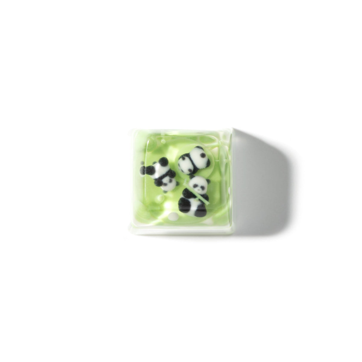 Three Pandas Resin Artisan Keycap